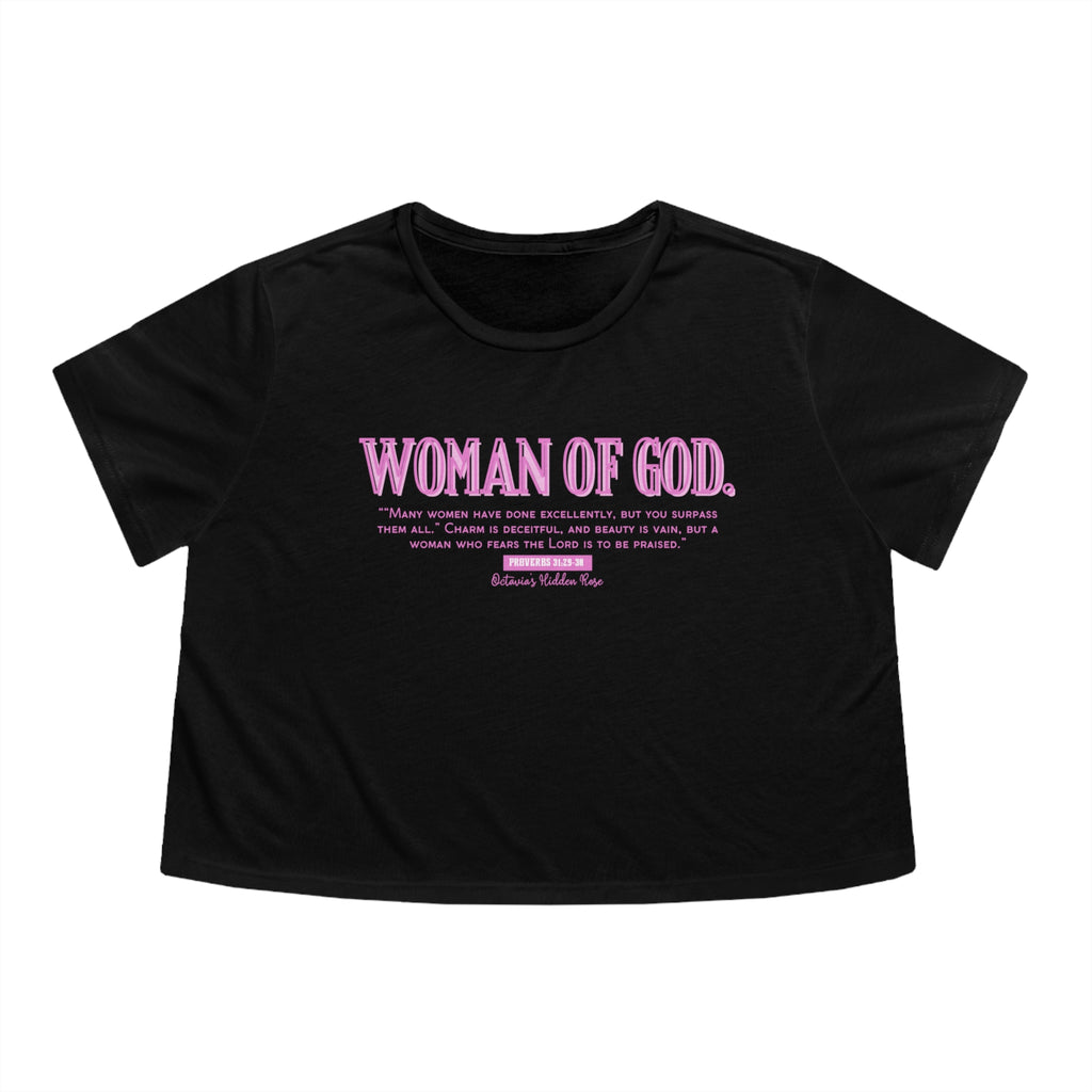 Women Of God Cropped Tee